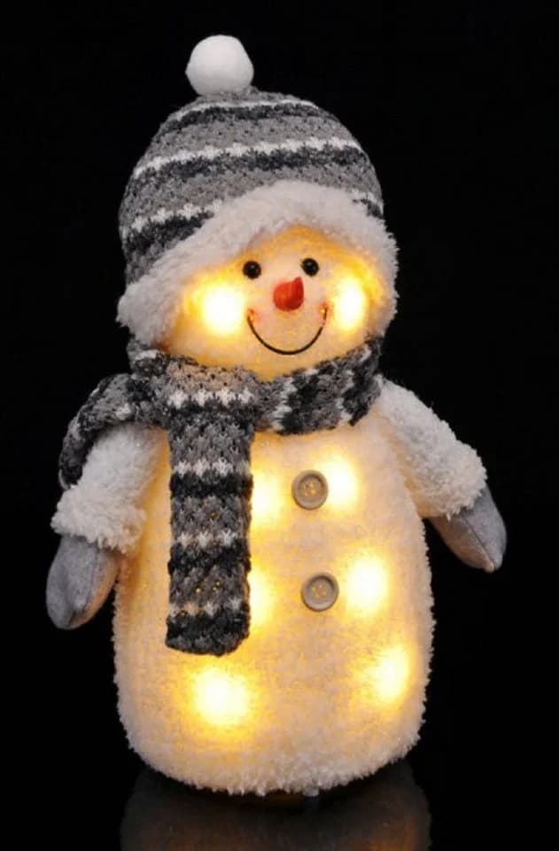 Haushalt International LED-Dekofigur Schneemann mit Beleuchtung - Bild 3