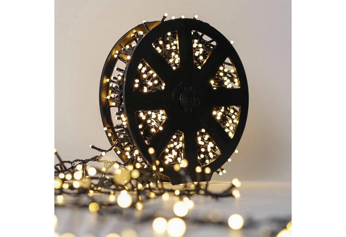 HI Lichterkette 1000 LEDs App-Steuerung Warmweiß 20m