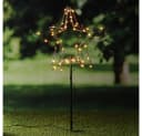 Haushalt International LED Stern 3D Gartenstecker mit Timer Bild 2