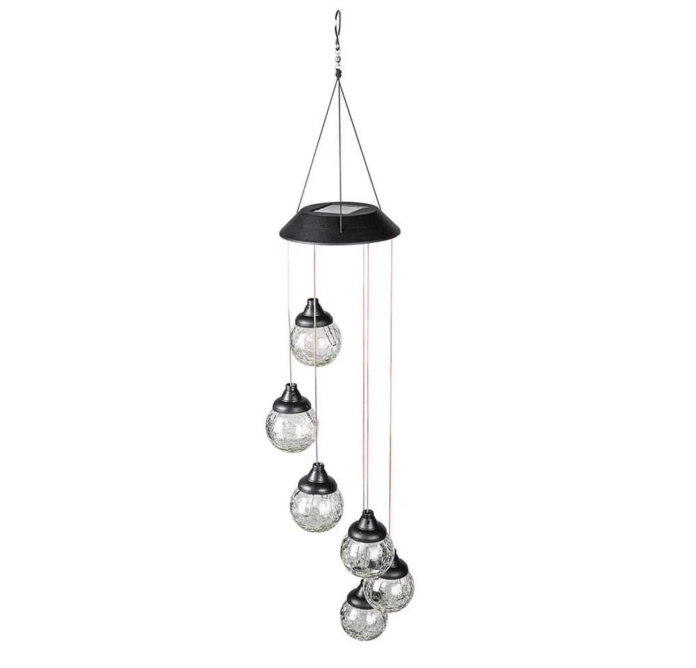 Haushalt International Solar Windspiel RGB LED 2er Set - Bild 4