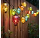 Haushalt International LED Solarleuchte Ballon bunt 2x Bild 2