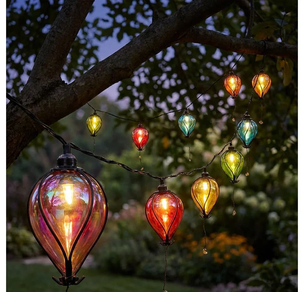 Haushalt International LED Solarleuchte Ballon bunt 2x - Bild 4