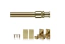 Bestlivings Caféhausstange Gold 12mm Edelstahl Ausziehbar Bild 2