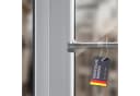 Bestlivings Klemmstange EASY Silber Metall Ausdrehbar Ohne Bohren Bild 1