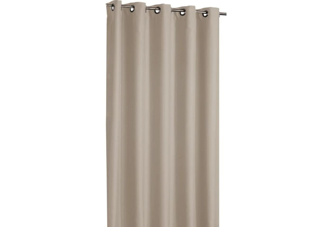 Arsvita Verdunkelungsvorhang Shadow Beige Ösen 1er-Set