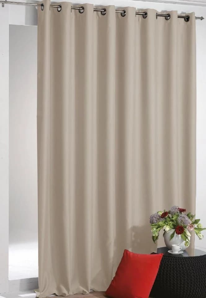 Arsvita Verdunkelungsvorhang Shadow Beige Ösen 1er-Set - Bild 2