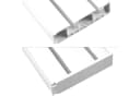 Bestlivings Seitendeckel für Gardinenschienen 2er Pack Weiß Kunststoff Bild 5