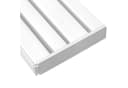 Bestlivings Gardinenstange 3-läufig Kunststoff Seitendeckel 2er Pack Bild 4