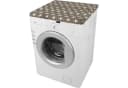 Bestlivings Waschmaschinenbezug Grau Frottee-Steppung mit Gummizug Bild 4
