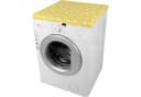 Bestlivings Waschmaschinenbezug Gelb Frottee-Steppung mit Gummizug Bild 5