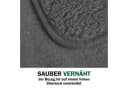 Bestlivings Sesselschoner Grau Lammflor Optik mit Taschen Bild 4