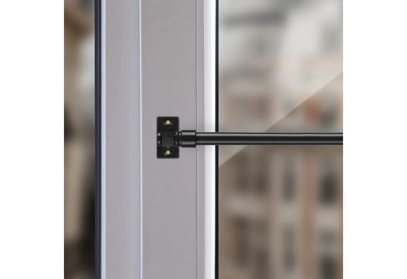 Bestlivings Caféhausstange Edelstahl 12mm Ausziehbar Ohne Bohren