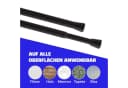 Bestlivings Spannstange Klemmfix Ø 13 mm ausdrehbar Metall Bild 4