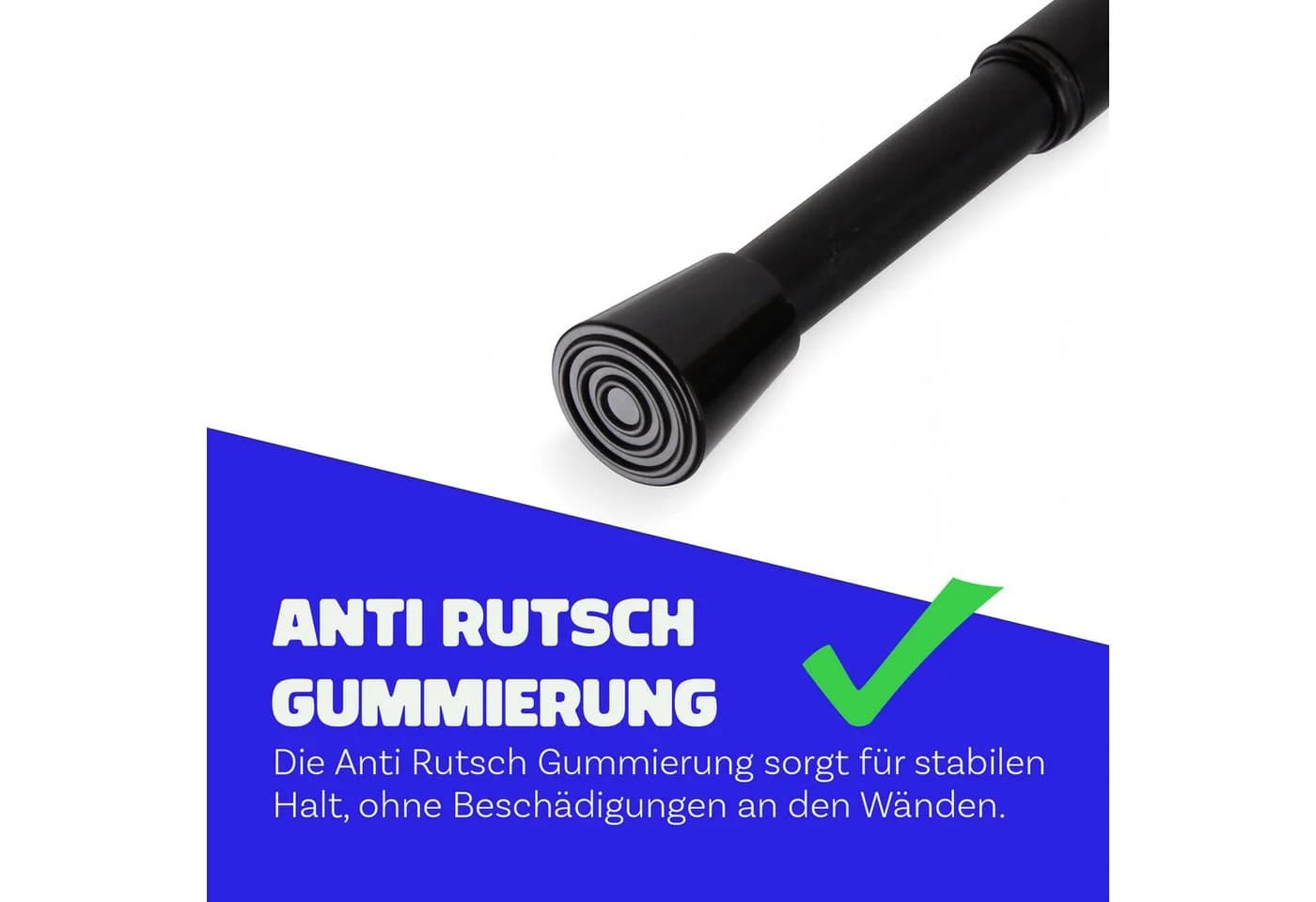 Bestlivings Spannstange Klemmfix Ø 13 mm ausdrehbar Metall - Bild 5