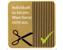 Arsvita Fadenvorhang Prince Braun Stangendurchzug Bild 4