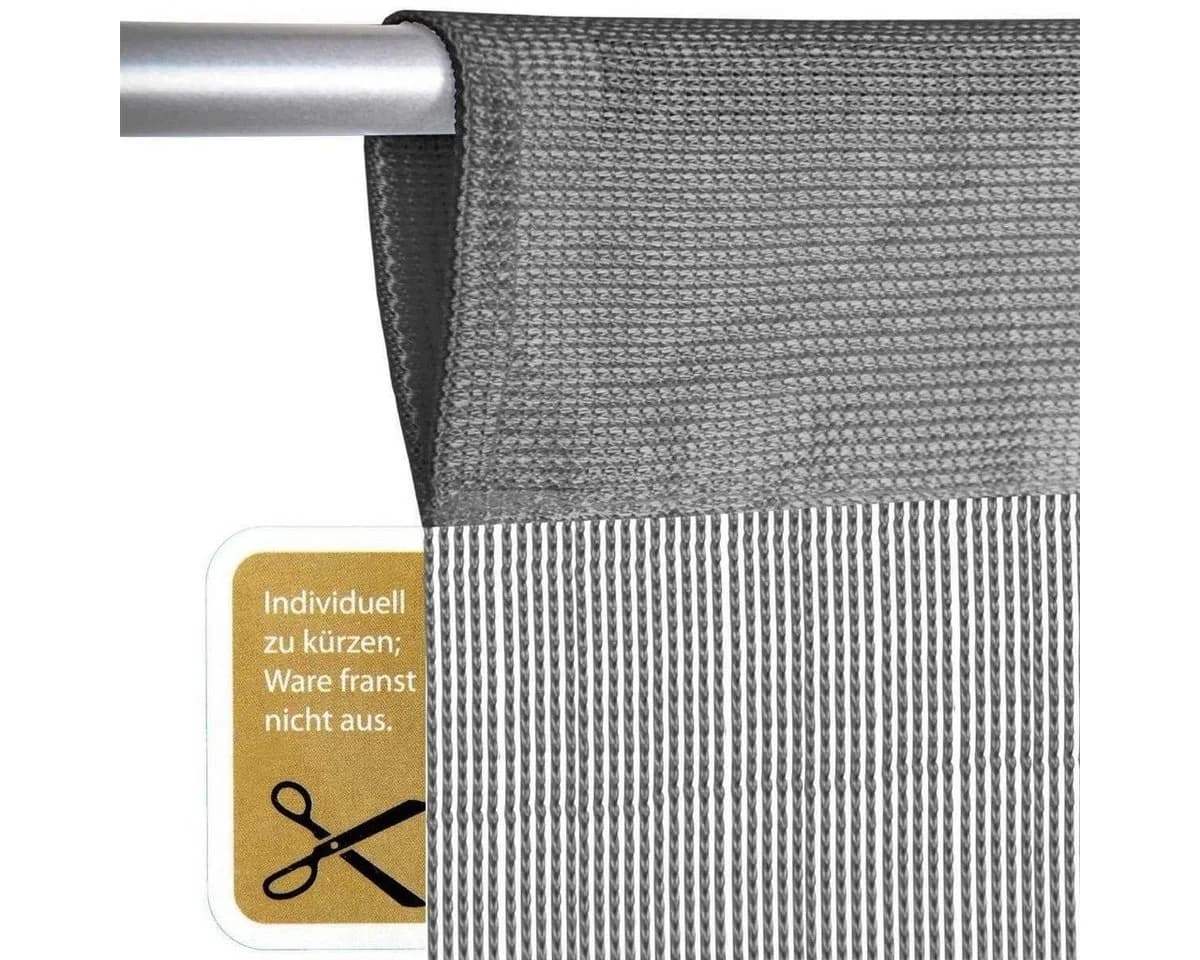 Arsvita Fadenvorhang mit Tunneldurchzug 90/140cm Höhe 250cm