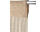 Arsvita Fadenvorhang Prince Beige Stangendurchzug Kürzbar Bild 3
