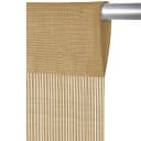 Arsvita Fadenvorhang Prince Beige Stangendurchzug Kürzbar Bild 4
