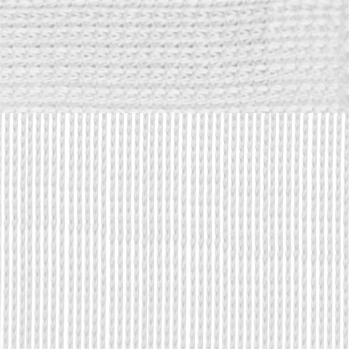 Arsvita Fadengardine Transparent Weiß 150x60cm