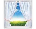 Arsvita Gardinenset 2-tlg. Transparent Voile Stangendurchzug Bild 2
