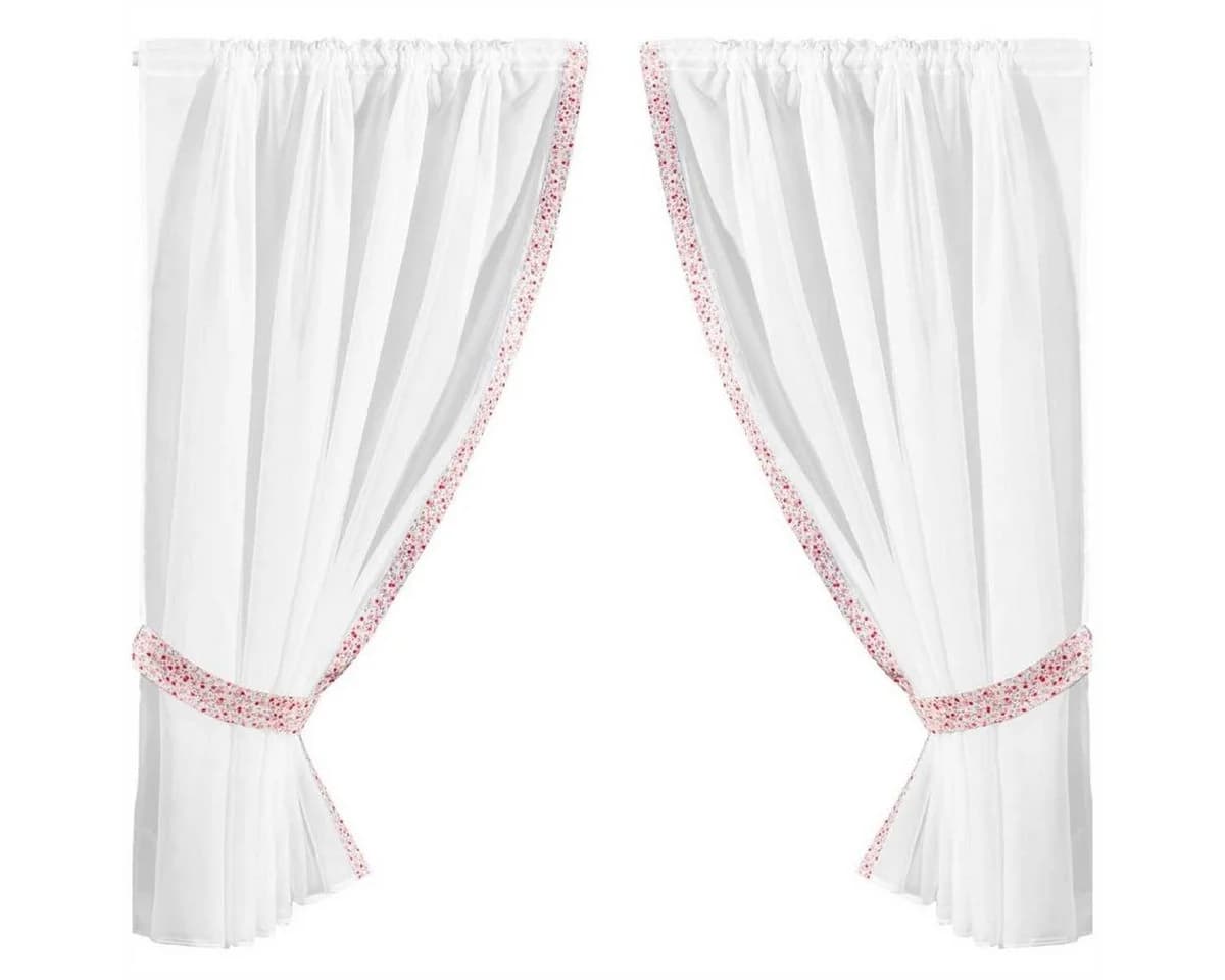 Arsvita Gardinenset 2-tlg. Transparent Voile Stangendurchzug - Bild 5
