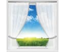 Arsvita Vorhang Transparent Stangendurchzug Gardinenset Voile Bild 2