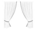 Arsvita Vorhang Transparent Stangendurchzug Gardinenset Voile Bild 5