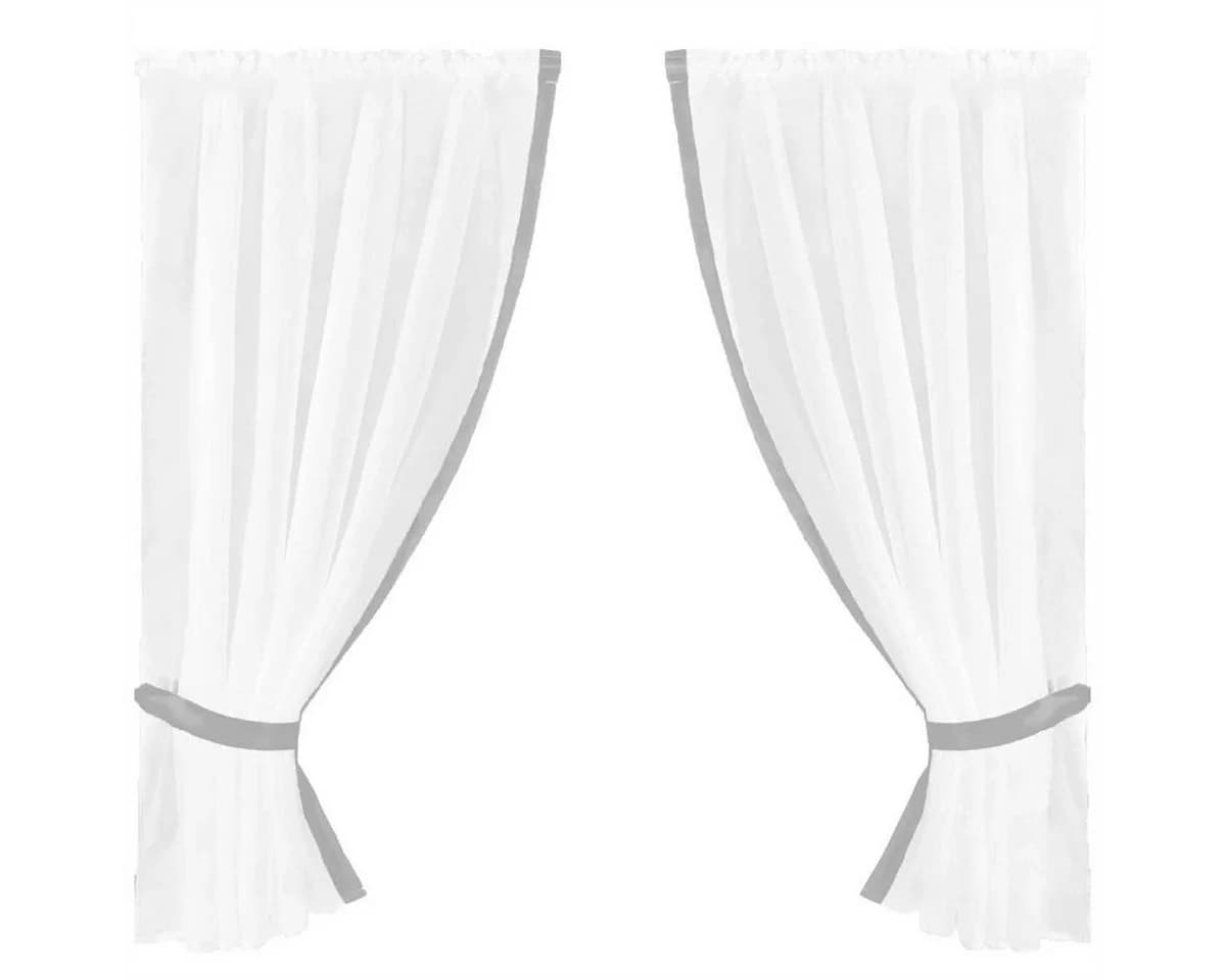 Arsvita Vorhang Transparent Stangendurchzug Gardinenset Voile - Bild 5