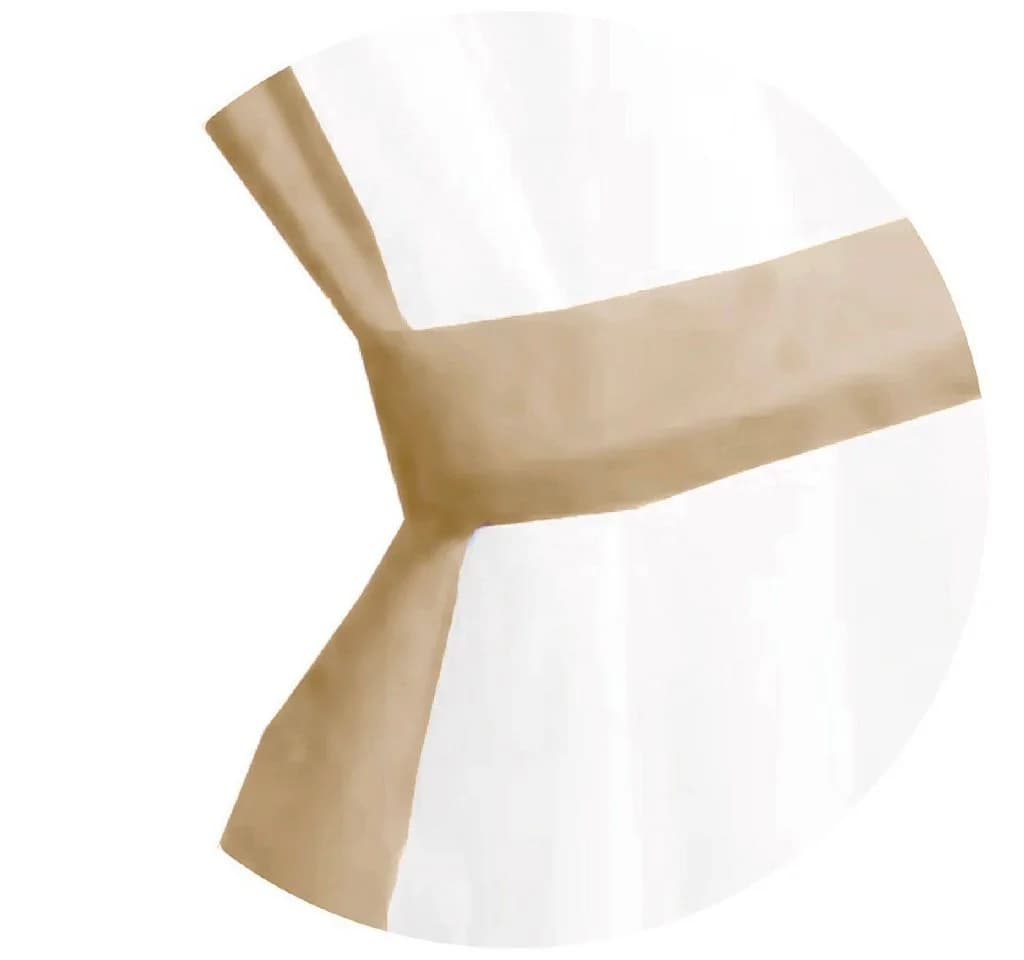 Arsvita Gardinenset Schlaufenvorhang Transparent Beige Landhausstil - Bild 4