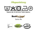 Bestlivings Kissenbezug für Nackenrolle Grün Microfaser Bild 3
