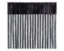 Arsvita Fadengardine Transparent Schwarz mit Metallic-Effekt Bild 3