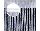 Arsvita Fadengardine Silber Transparent Metallic-Effekt mit Stangendurchzug Bild 1