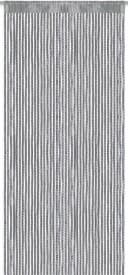 Arsvita Fadengardine Silber Transparent Metallic-Effekt mit Stangendurchzug Bild 2
