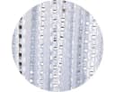 Arsvita Fadengardine Silber Transparent Metallic-Effekt mit Stangendurchzug Bild 5