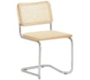 k-hometrends KADEN 2er-Set Freischwinger Buchenholz Wiener Geflecht Bild 1