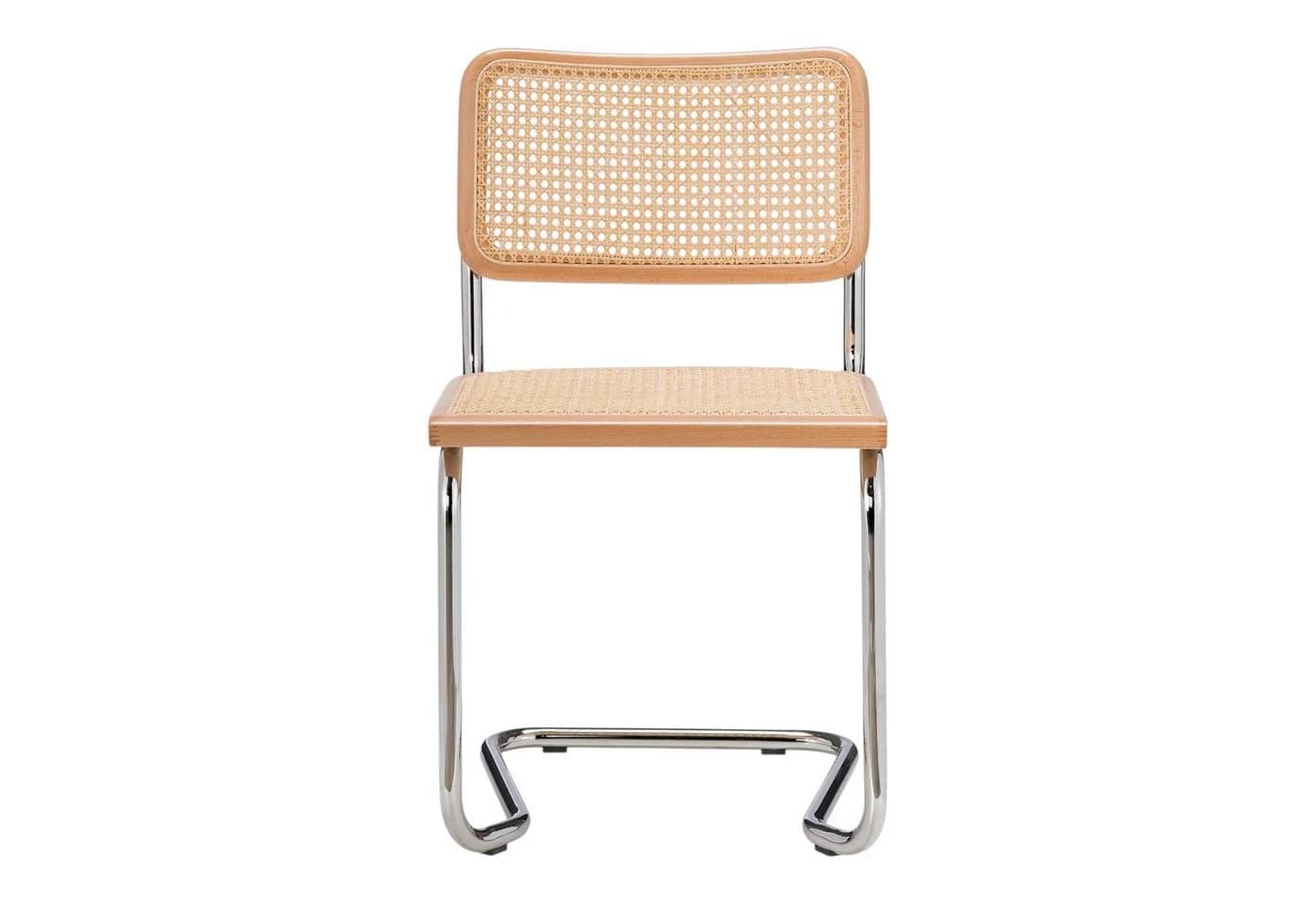k-hometrends KADEN 2er-Set Freischwinger Buchenholz Wiener Geflecht - Bild 5