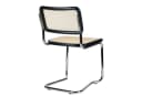 k-hometrends Freischwinger KALE 2er-Set Buche Schwarz Wiener Geflecht Bild 5