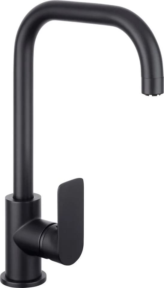 CORNAT Spültischarmatur Noir Round Schwarz Einhebelmischer Industrial Look - Bild 3