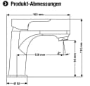 CORNAT Waschtischarmatur NOIR Graphit Industrial Look Bild 5
