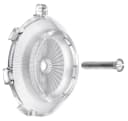 CORNAT Überlaufrosette für Badewanne Ø 75 mm Transparent Bild 1