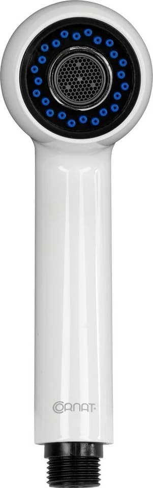 CORNAT Brausegarnitur Küchen-Umschaltbrause Weiß 2 Strahlarten - Bild 2