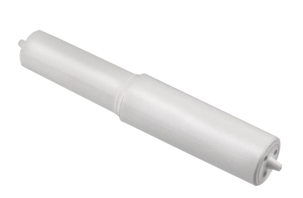 CORNAT Toilettenpapierhalter Ersatzrolle Weiß Metall