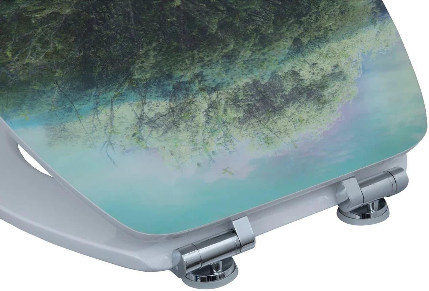 CORNAT WC-Sitz 4 Seasons mit 3D-Wechselmotiv Bunt