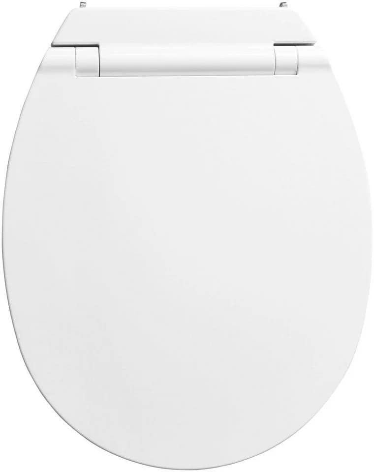 CORNAT WC-Sitz Klassisch Weiß Duroplast Quick up Clean Funktion