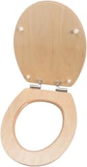 CORNAT WC-Sitz Kiefer Echtholz Absenkautomatik Braun Bild 4