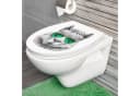 CORNAT WC-Sitz mit 3D-Optik, Absenkautomatik & Quick up & Clean - Bunt Bild 1