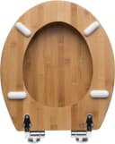 CORNAT WC-Sitz LIGNA aus Bambus mit SoftClose Absenkautomatik Bild 4