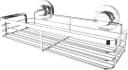 CORNAT Duschregal 3 in 1 - Extra langer & flacher Korb - Verchromt Bild 1