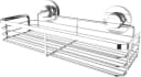 CORNAT Duschregal 3 in 1 - Extra langer & flacher Korb - Verchromt Bild 2