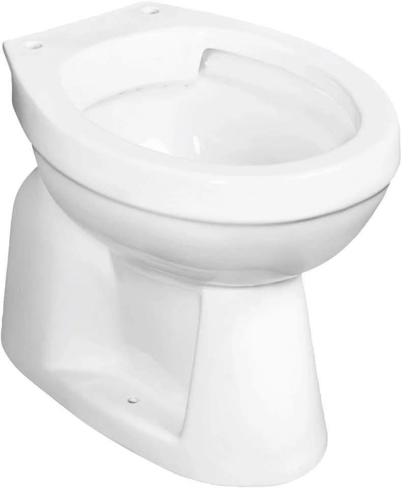 CORNAT Tiefspül-WC weiß spülrandlos bodenstehend